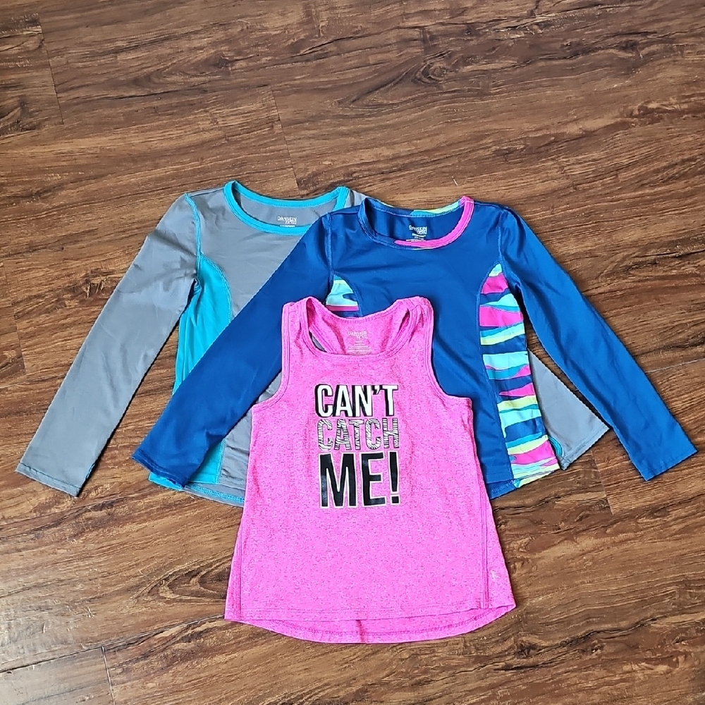 Danskin Now Dri More Girl Athletic Tops Bundle Size S (6/6x)
